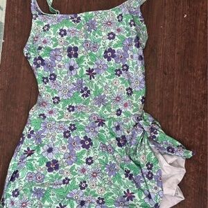 NWT Floral one-piece swimsuit